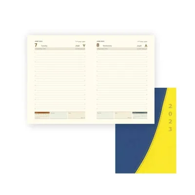 A5 Daily Diary-Cream Paper