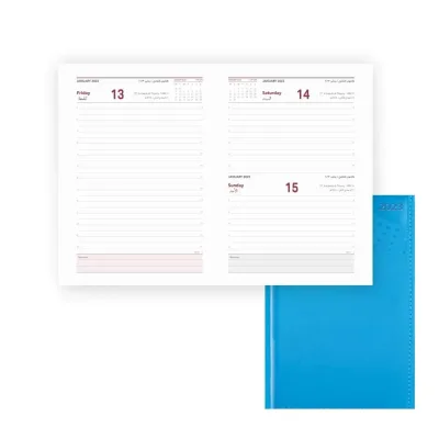 A5 Daily Diary-White Paper