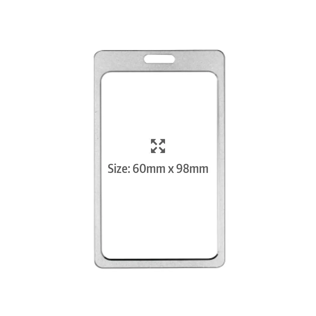 Aluminium ID Card Holder-Vertical