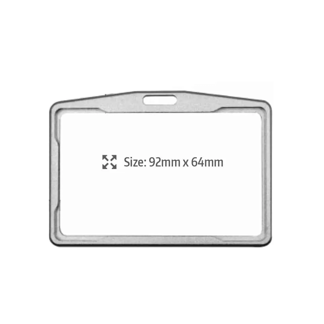 Aluminium ID Card Holder-Horizontal