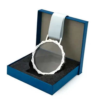 Glass Medals with Metal Frame